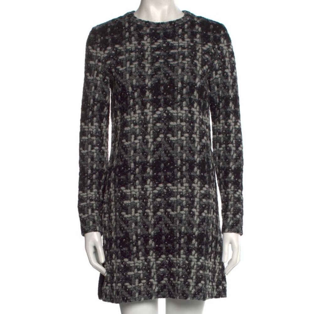 Akris Punto Tweed Wool Dress